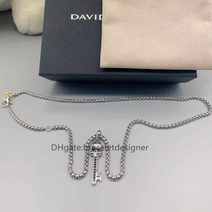 90 % Rabatt auf Großhandel Design Damen Anhänger Herren Mode Luxus Designer Silber Tennis Schmuck Halskette Kette Party Totenkopf Schlüssel Hip Hop Punk Herren Halsketten Schmuck DAH9