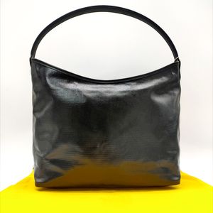 Moda sacola designer de couro feminino zíper bolsa de lona macia sacola de compras saco de praia bolsa com pequena bolsa e saco de pó