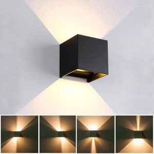 Wall Lamp 6W Light Outdoor Porch Up And Down Angle Adjustable Garden Sconce Decoration Lighting