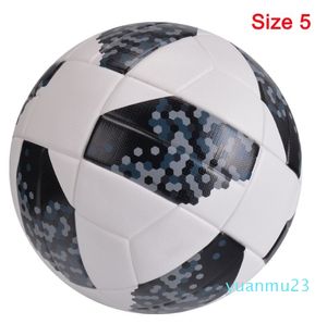 Palloni Pallone da calcio Dimensioni professionali Alta qualità Senza cuciture Allenamento all'aperto Partita Calcio Bambino Uomo futebol