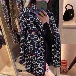 Suits Women S Blazers B Fashion Suit Designer Clothes Double G Spring Tweed Released Tops