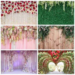 Hintergrundmaterial, Hochzeitshintergrund für Zeremonie, Brautparty, Blumenwandhintergrund, Fräulein zu Frau, Verlobung, zukünftige Braut, Banner, Foto-Requisiten YQ231003