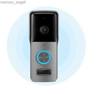 Doorbells Tuya Video Doorbell WiFi Wireless Door Bell DC AC Battery Powered 1080P 2MP Waterproof with Camera YQ2301003