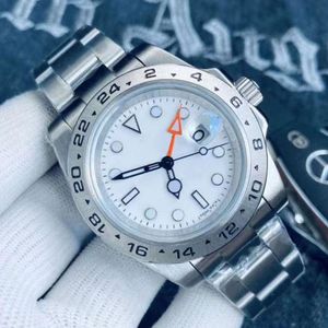Adam için kaliteli saatler sargı mekanik saatler 41mm çelik bant su geçirmez kol saatleri safir ışıltılı saat iş montre hareketi saat