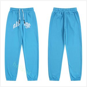 Kąty palmowe Designer Pants Mężczyznki Kolor plażowe spodnie do plaży Joggers dresowe sprężyste kargos graffiti drespant jogger pantalon High Street Palm Angles Spodnie 5989