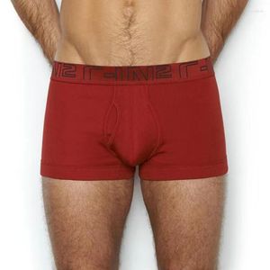 Mutande Arrivo Designer di marca Intimo da uomo Stile vintage Boxer in cotone traspirante Slip moda a vita bassa per uomo