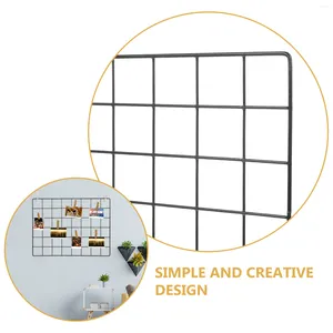 Frames Iron Po Wall Hanging Frame DIY Metal Grids Display Postcards Picture Holder