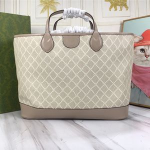 designer luxury handbags g totes Medium Shoulder Tote Bag 739730 PVC coated canvas leather women Handbag purses