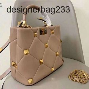 Bolsa feminina cor acolchoada bolsas de luxo designer valentiinoz famoso saco costura contorno diamante sacos padrão portátil ombro feminino corrente srau