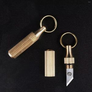 Nyckelringar avtagbar Express Open Box Key Chain Gadgets Tool Multifunktionell mini Keyring