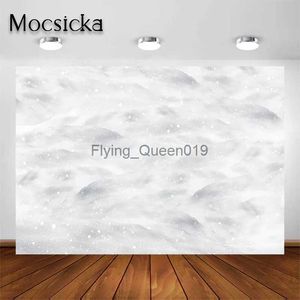 Background Material Mocsicka Christmas Winter Snow Floor Photography Background Snowflake Decoration Backdrop Holiday Child Portrait Photo Studio YQ231003