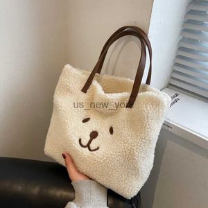 Totes Mulheres Moda Moda Plush Lambool Bolsa Bolsa de ombro Girls Ovelha