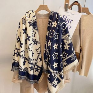 Neues Top-Designer-Schal für Damen und Herren, Modemarke, 100 % Kaschmir-Schal für den Winter, lange Schals für Damen und Herren, Größe 180 x 30 cm, Weihnachtsgeschenk
