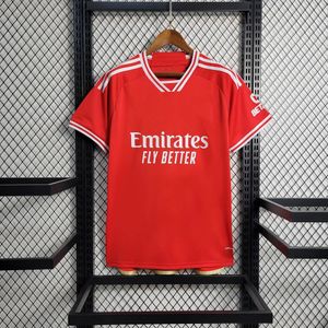 Heißer Verkauf 2023/2024 Benfican Home Soccer Trikots Fußball -Hemd Thailand Size S M L xl xxl