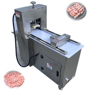 CNC Single Cut Lamb Roll Machine Electric Commercial Diced Meat Slicer Industrial