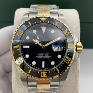 Качество AAA+ 3A+ SEA-DWELLER M126600-0002 Часы 43 мм Мужские автоматические механические механизмы с сапфировым стеклом с оригинальными часами в зеленой коробке 03