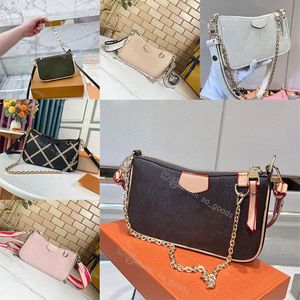 Fácil Bolsa Na Alça Designer Luxuoso Mulheres Sacos Moda Luxos Bolsas De Couro Ombro Crossbody Bolsa Mulheres Couro Epi Em Relevo Rosa Preto n8Xy #