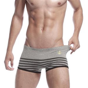 Unterhosen SEOBEAN Boxer Hombre Anker Knickers Jockstrap Dessous Lose Herren Baumwolle Gestreifte Unterwäsche Ropa Interior Man Int255n