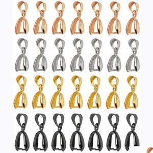 Verschlüsse Haken Metall Pinch Clip Verschluss Öse Finish Halskette Anhänger Klaue Haken Anschlüsse Zubehör Erkenntnisse für Schmuck DIY Dhgarden Dh4Ak