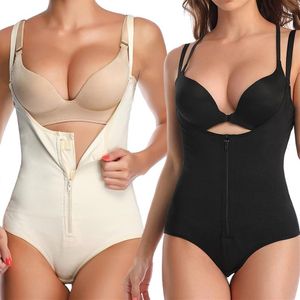 Fajas Reductoras Bodysuit Látex Body Shaper Levanta Cola Post Parto Cinta de Cirurgia Emagrecimento Corset UnderBust Cintura Trainer US Y200248E