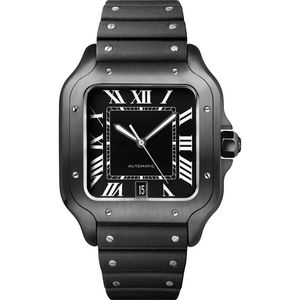 Oglądaj zegarki para mody ELOJ HOMBRE MENS 39,8 mm Women 35.1 mm kwadratowy wybieranie mechanicznych prac mechanicznych stabilne wodoodporne projektant luksusowewatche bigbang zegarki dhgates