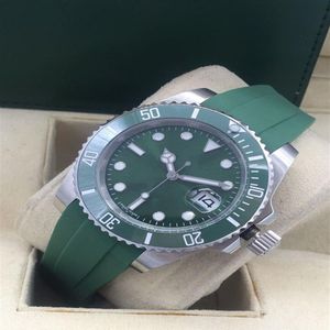 Luxury Fashion New High Quality Mens 40mm Watch Automatic Mechanical Watch Rubber Strap Men Women Watch2968