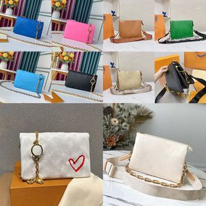 Designer Coussin BB Shoulder Crossbody Women Bag Luxury Fashion Handbag MM PM Gold Pink Black White Leather Navy Blue Handbags Bags o5LE#