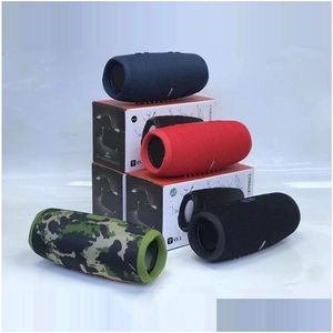 Portable Speakers Jbls Charge 5 Bluetooth Speaker Charge5 Mini Wireless Outdoor Waterproof Subwoofer Support Tf Usb Card Colors Pk Dro Dhy4E