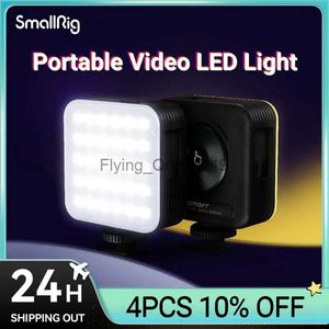 Flash Heads Smallrig LED Luz de Vídeo Luzes de Câmera 96 Contas LED para Fotografia Iluminação de Vídeo Recarregável 2200mAh w 3 Sapata Fria 3286B YQ231003