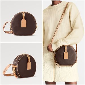 Okrągła torba na ramię vintage Top Designer Crossbody Wysokiej jakości torebka moda moda cross body grafika torby na ramię hurtowe torebki kobiety