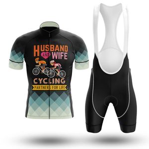 Diamond-shaped gradient cycling suit summer breathable quick-dry short-sleeved overalls mountain road bike set PF