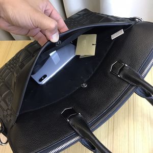 Herrenhandtasche Luxus-Designer-Aktentasche Herren Erste Schicht aus Rindsleder Business-Laptoptasche Gentlemanly Attache Case mit Computertaschen Laptops