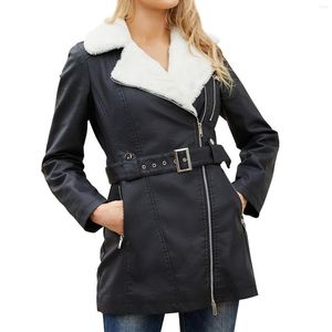 Women's Jackets Winter Coat Lapel Oversized Denim Jacket Women Womens Casual Hooded Long Zipper Sweatshirt Outwear Tops