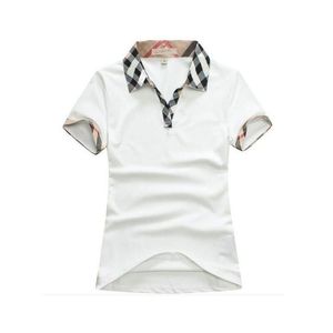 Cała klasyczna moda Wysokiej jakości marka Kobiet Polos T-shirt Wygodna i oddychająca w Letnim Street Beach Leisure 238i