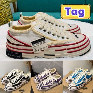 Xvessels/fartyg Vanness Casual Shoes Designer Wu Mens Women Shoe Lows Vulkaniserade snörning Sneakers Open Back tofflor Vanness Wu G.O.P Canvas 34-44 YJH1