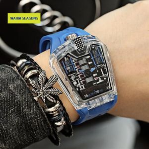 Orologi da polso Sport Relojes Hombre 2021 Relógios Masculinos Orologio da uomo al quarzo impermeabile Casual Heren Horloge Fashion324O