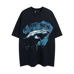 23ss camiseta masculina high street tee primavera verão moda oversized skate masculino feminino tshirt