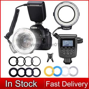 Flash Heads HD130 RF-550D 48pcs Macro LED Ring Bundle with 8 Adapter for Pentax Olympus Panasonic DSLR Camera YQ231005