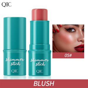 Multifunctional Highlighter Blusher Stick Naturally Brightening Face Rouge Cream Contour Highlight Blush Makeup