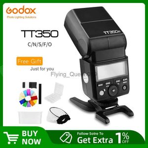 Головки вспышки Godox TT350C TT350N TT350S TT350F TT350O Вспышка 2,4G HSS TTL Беспроводная вспышка Speedlite для Olympus Fuji YQ231003