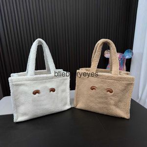 TOTES Peluş Tote Çanta Yün Tasarımcı Çanta Moda Tek Omuz Çantaları Totes Çok Kaliteli Çanta