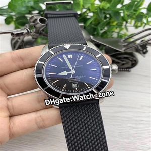 New SuperOcean Heritage II AB2010121B1S1 AB2010121 42mm Dial Black Automatic Mens Watch Steel Case Strap Sport Watches WATC2222