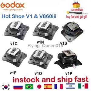 Flash Heads Godox V1 V860III Flash Hot Shoe Ersätt tillbehör Kompatibel SpeedLite V1C V1N V1S V1F V1O V1P PENTAX DSLR YQ231003