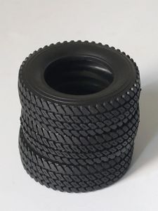 1PC JDModel Tyre 1/14 لـ Tamiya Lesu لـ Scania Man Actros Volvo Car Parts RC Truck Trailer Tipper