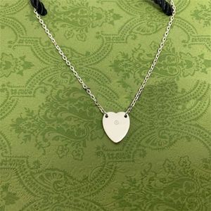 Collana di design ciondolo cuore catene da uomo gioielli alla moda moda carina gioielli di lusso collana personalizzata donna eleganza oro s224x