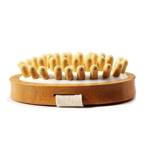 Massaggiatore per tutto il corpo Masrs Bamboo Senza manico Spa Mas Brush Relax Anti Cellite Assistenza sanitaria Stampa personalizzata Logo Drop Delivery Beauty Dhg30