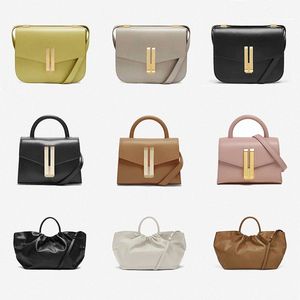 Demellier The Vancouver Tofu Borse in tortora liscio Nano Montreal Borsa da donna classica tracolla a spalla piccola borsa c8uX #