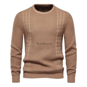 Kadın Sweaters Erkekler 2023 Sonbahar Yeni Sıradan Kalın Yumuşak Sweater Sakulaklar Erkekler Kıyafet Moda Slim Fit Outk Pullover Sweater Menl231004