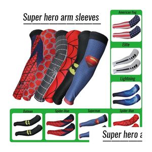 Arm Leg Warmers Hs Compression Sports Sleeve Moisture Wicking Softball Baseball Camo Guard Sleeves Drop Delivery Outdoors Cycling Dhp8R