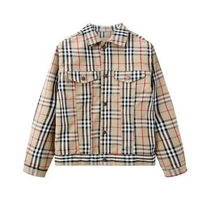 Camisa de lazer masculina casaco estampado denim carta impressão 2022 nova carga designer marca com conforto respirável314a